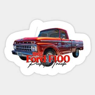 1965 Ford F100 Pickup Truck Sticker